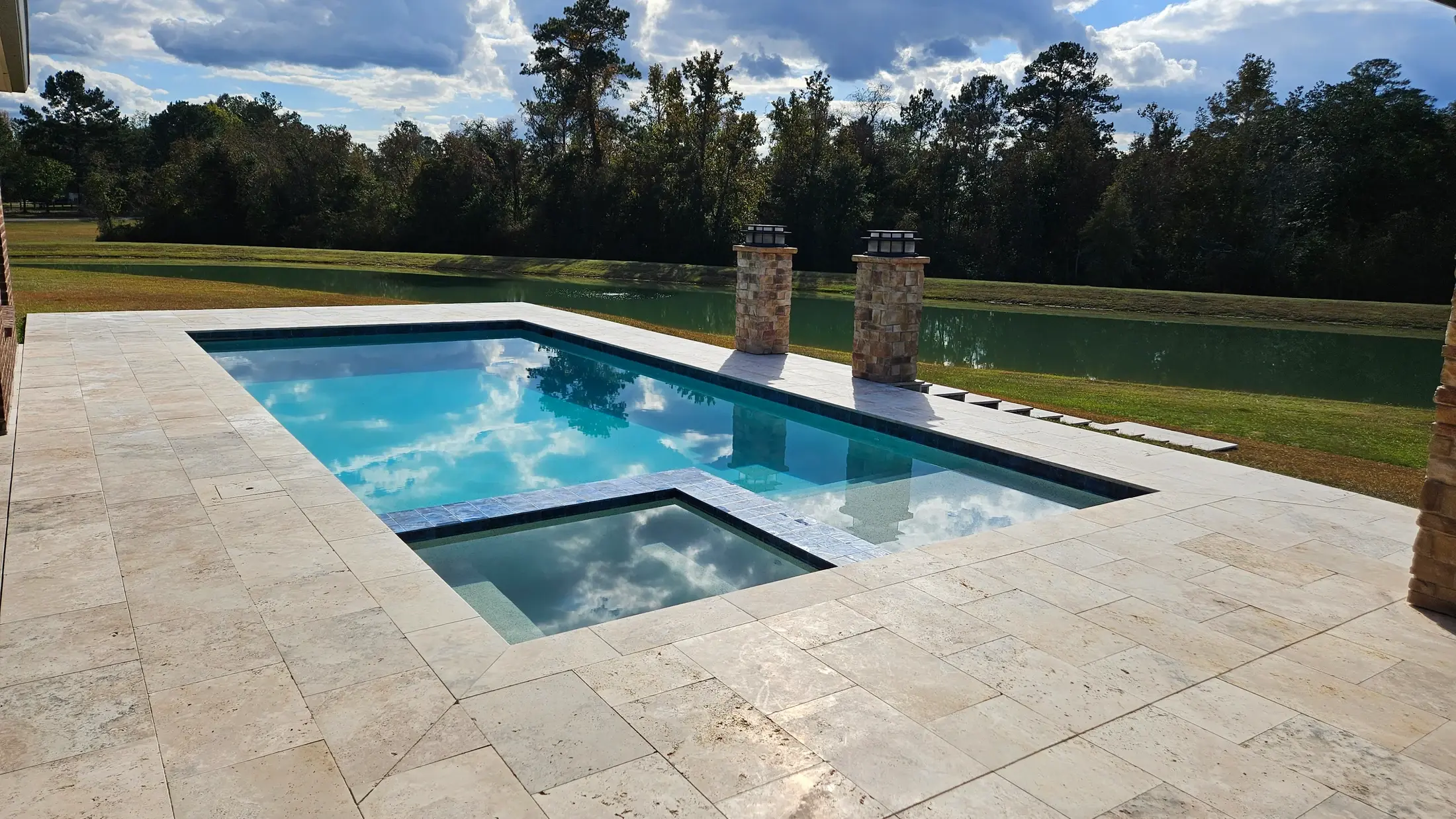 Clearwater pool design inspiration for a Hammond backyard; photographed from Clearwater’s portfolio
